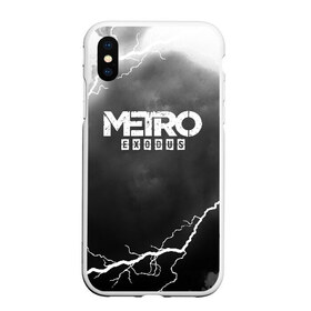 Чехол для iPhone XS Max матовый с принтом METRO EXODUS в Кировске, Силикон | Область печати: задняя сторона чехла, без боковых панелей | Тематика изображения на принте: exodus | horror | metro 2033 | metro exodus | sparta | survival | артём | игры | исход | метро | метро 2035 | спарта | спартанцы