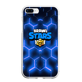 Чехол для iPhone 7Plus/8 Plus матовый с принтом BRAWL STARS в Кировске, Силикон | Область печати: задняя сторона чехла, без боковых панелей | brawl stars | bull | colt | leon | stars | берли | бо | брок | ворон | джесси | динамайк | дэррил | кольт | леон | мортис | нита | пайпер | пенни | поко | пэм | рикошет | спайк | тара | фрэнк | шелли | эль примо