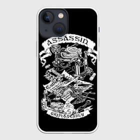 Чехол для iPhone 13 mini с принтом Assassin в Кировске,  |  | dd | dungeon  dragons | dungeon and dragons | данжен энд дрэгонс | днд | игра | настольная игра | подземелья и драконы