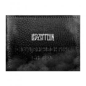 Обложка для студенческого билета с принтом Led Zeppelin в Кировске, натуральная кожа | Размер: 11*8 см; Печать на всей внешней стороне | Тематика изображения на принте: led zeppelin | лед зеппелин