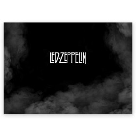 Поздравительная открытка с принтом Led Zeppelin в Кировске, 100% бумага | плотность бумаги 280 г/м2, матовая, на обратной стороне линовка и место для марки
 | led zeppelin | лед зеппелин