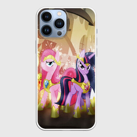 Чехол для iPhone 13 Pro Max с принтом PONY в Кировске,  |  | my little pony | pinkie pie | scootaloo | spike | sweaty balls | искорка | крошка бель | маленькие пони | мульфтфильм | пони | скутолу | эппл блум