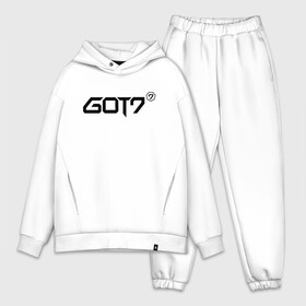 Мужской костюм хлопок OVERSIZE с принтом GOT7 в Кировске,  |  | bambam | eyes on you | got 7 | got7 | jb | jinyoung | k pop | youngjae | yugyeom | гот7 гот 7 | к поп