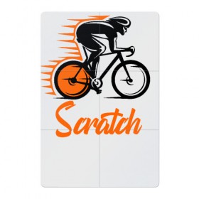 Магнитный плакат 2Х3 с принтом Scratch в Кировске, Полимерный материал с магнитным слоем | 6 деталей размером 9*9 см | bicycle racer | bicycling | bike | helmet | race | scratch | speed | sportsman | trek | велогонка | велогонщик | велосипед | гонка | скорость | спортсмен | трек | шлем