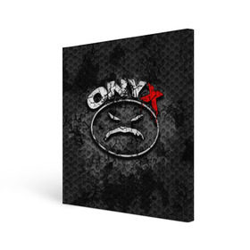 Холст квадратный с принтом Onyx в Кировске, 100% ПВХ |  | Тематика изображения на принте: fredro starr | onyx | rap | sonny seeza | sticky fingaz | оникс | рэп