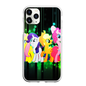 Чехол для iPhone 11 Pro Max матовый с принтом Пони в Кировске, Силикон |  | my little pony | pinkie pie | scootaloo | spike | sweaty balls | искорка | крошка бель | маленькие пони | мульфтфильм | пони | скутолу | эппл блум