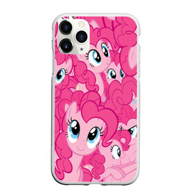 Чехол для iPhone 11 Pro матовый с принтом PINK PONY в Кировске, Силикон |  | my little pony | pinkie pie | scootaloo | spike | sweaty balls | искорка | крошка бель | маленькие пони | мульфтфильм | пони | скутолу | эппл блум