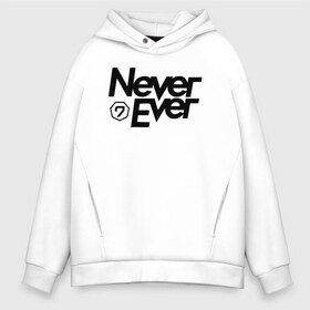 Мужское худи Oversize хлопок с принтом Never Ever Got7 в Кировске, френч-терри — 70% хлопок, 30% полиэстер. Мягкий теплый начес внутри —100% хлопок | боковые карманы, эластичные манжеты и нижняя кромка, капюшон на магнитной кнопке | bambam | eyes on you | got 7 | got7 | jb | jinyoung | k pop | never ever | youngjae | yugyeom | гот7 гот 7 | к поп