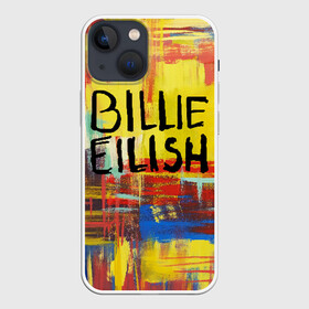 Чехол для iPhone 13 mini с принтом BILLIE EILISH в Кировске,  |  | Тематика изображения на принте: all | asleep | bad | bellyache | billie | blohsh | dont | eilish | eyes | fall | guy | logo | music | ocean | singer | smile | when | айлиш | били | билли | бэрд | лого | музыка | пайрат | певица | символ | эйлиш