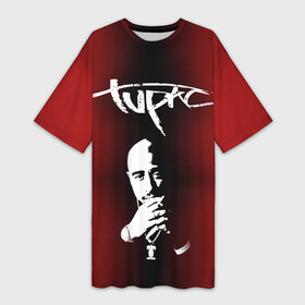 Платье-футболка 3D с принтом 2Pac в Кировске,  |  | 2 pac | 2 pack | 2 pak | 2pack | 2pak | gangsta | gangster | hiphop | makaveli | mc new york | rap | thug life | tu pac | tupac | tupac shakur | tupack | two pac | west coast | гангста | реп | рэп | ту пак | тупак