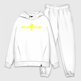 Мужской костюм хлопок OVERSIZE с принтом BILLIE EILISH в Кировске,  |  | ayelish | bad guy | bellyache | bilie eilish | bilie elish | billie | billie eilish | eilish | electronic | elish | music | били айлиш | билли айлиш | эйлиш | элиш