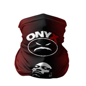 Бандана-труба 3D с принтом Onyx в Кировске, 100% полиэстер, ткань с особыми свойствами — Activecool | плотность 150‒180 г/м2; хорошо тянется, но сохраняет форму | Тематика изображения на принте: fredro starr | gangsta | gangsta rap | gangster | hardcore | hip hop | hiphop | icon | old school | oniks | onix | onyks | onyx | rap | sticky fingaz | ганста | оникс | реп | рэп | хип хоп