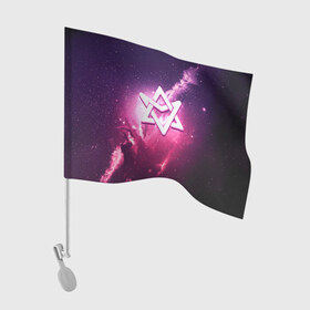 Флаг для автомобиля с принтом ASTRO в Кировске, 100% полиэстер | Размер: 30*21 см | aroha | astro | eunwoo | jinjin | k pop | mj | moonbin | sanha | астро | джинджин | к поп | мунбин | рокки астро | санха | ча ыну