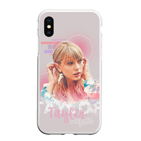 Чехол для iPhone XS Max матовый с принтом Taylor Swift в Кировске, Силикон | Область печати: задняя сторона чехла, без боковых панелей | lover | me | new album | reputation | swift | taylor | taylor swift | музыка | новый альбом | свифт | тей | тейлор | тейлор свифт