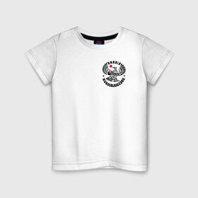 Детская футболка хлопок с принтом ХАБИБ (НА СПИНЕ) в Кировске, 100% хлопок | круглый вырез горловины, полуприлегающий силуэт, длина до линии бедер | khabib | khabib nurmagomedov | mma | мма | хабиб | хабиб нурмагомедов