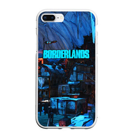 Чехол для iPhone 7Plus/8 Plus матовый с принтом BORDERLANDS в Кировске, Силикон | Область печати: задняя сторона чехла, без боковых панелей | Тематика изображения на принте: bl3 | borderlands | borderlands 3 | game | guns | mayhem is coming | psycho | roses are red | vault | vault symbol | игры | пустошь