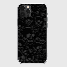 Чехол для iPhone 12 Pro Max с принтом PATTERN ЧЕРЕПА в Кировске, Силикон |  | abstract | abstraction | bones | fantasy | skull | голова | кости | скилет | череп