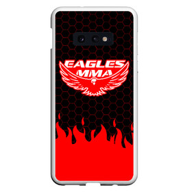 Чехол для Samsung S10E с принтом EAGLES MMA ХАБИБ в Кировске, Силикон | Область печати: задняя сторона чехла, без боковых панелей | eagles mma | khabib | khabib nurmagomedov | mma | мма | хабиб | хабиб нурмагомедов