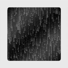 Магнит виниловый Квадрат с принтом ПРОГРАММНЫЙ КОД НА ЯПОНСКОМ в Кировске, полимерный материал с магнитным слоем | размер 9*9 см, закругленные углы | hugo weaving | pc | the matrix | код | компьютеры | матрица | матрица 4 | программист | программный код | цифры