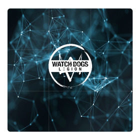 Магнитный плакат 3Х3 с принтом WATCH DOGS LEGION в Кировске, Полимерный материал с магнитным слоем | 9 деталей размером 9*9 см | ded sec | hacker | legion | watch dogs | watch dogs 2 | watch dogs legion | легион | хакер