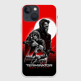 Чехол для iPhone 13 mini с принтом Terminator: Dark Fate в Кировске,  |  | dark fate | sarah j. connor | t 800 | terminator | восстание машин | киборг | сара коннор | темные судьбы | терминатор