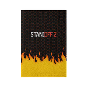 Обложка для паспорта матовая кожа с принтом STANDOFF 2 в Кировске, натуральная матовая кожа | размер 19,3 х 13,7 см; прозрачные пластиковые крепления | Тематика изображения на принте: standoff | standoff 2 | противостояние