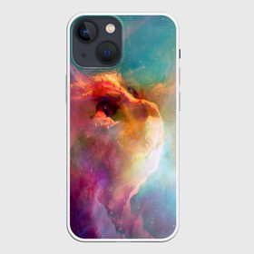 Чехол для iPhone 13 mini с принтом КОСМИЧЕСКИЙ КОТ в Кировске,  |  | cat | colors | galaxy | paints | space | star
nebula | абстракция | вселенная | галактика | звезда | звезды | космический | космический кот | кот | кошка | краски | планеты