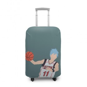 Чехол для чемодана 3D с принтом Tetsuya Kuroko в Кировске, 86% полиэфир, 14% спандекс | двустороннее нанесение принта, прорези для ручек и колес | basket | basketball | kuroko | kuroko no basket | phantom | tetsu | tetsuya | баскетбол | куроко | тэцу | тэцуя | фантом