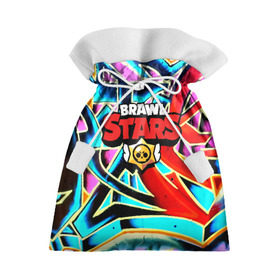 Подарочный 3D мешок с принтом BRAWL STARS в Кировске, 100% полиэстер | Размер: 29*39 см | Тематика изображения на принте: android | brawl stars | games | mobile game | stars | игры | мобильные игры