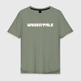 Мужская футболка хлопок Oversize с принтом UNDERTALE в Кировске, 100% хлопок | свободный крой, круглый ворот, “спинка” длиннее передней части | asriel dreemurr | chara | frisk | sans | undertale | азриэль дримурр | андертейл | андрайн | гастер | меттатон | санс | фриск | чара