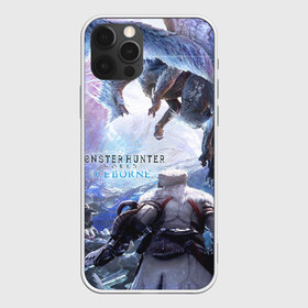 Чехол для iPhone 12 Pro Max с принтом Monster Hunter World Iceborn в Кировске, Силикон |  | hunter | iceborn | monster | world | айсборн | ворлд | монстр | хантер