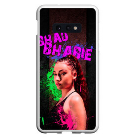 Чехол для Samsung S10E с принтом Bhad Bhabie в Кировске, Силикон | Область печати: задняя сторона чехла, без боковых панелей | bad bhabi | bad bhabie | bad fabi | bad phabie | bhabie | bhad fabhi | danielle bregoli | gansta | gucci | hip hop | phabie | rap | trap | бэд фаби | бэд фабия | гучи | реп | рэп | трэп | фабия | хип хоп