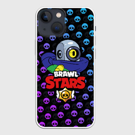 Чехол для iPhone 13 mini с принтом Brawl Stars в Кировске,  |  | brawl | brawl stars | stars | бравл | бравл старс | браво старс | игра | компьютерная | онлайн | старс