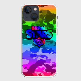 Чехол для iPhone 13 mini с принтом BRAWL STARS в Кировске,  |  | android | brawl stars | games | mobile game | stars | игры | мобильные игры
