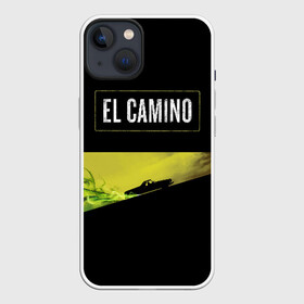 Чехол для iPhone 13 с принтом EL CAMINO в Кировске,  |  | bad | breaking | camino | chevrolet | el camino | elcamino | heisenberg | movie | netflix | walter | white | брейкинг | бэд | во все | камино | нетфликс | тяжкие | уайт | уолтер | шевроле | эль