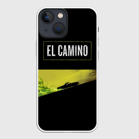 Чехол для iPhone 13 mini с принтом EL CAMINO в Кировске,  |  | bad | breaking | camino | chevrolet | el camino | elcamino | heisenberg | movie | netflix | walter | white | брейкинг | бэд | во все | камино | нетфликс | тяжкие | уайт | уолтер | шевроле | эль