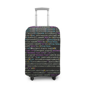 Чехол для чемодана 3D с принтом PHP CODE в Кировске, 86% полиэфир, 14% спандекс | двустороннее нанесение принта, прорези для ручек и колес | hugo weaving | pc | the matrix | код | компьютеры | матрица | матрица 4 | программист | программный код | цифры