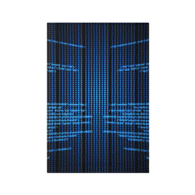Обложка для паспорта матовая кожа с принтом КОДЫ в Кировске, натуральная матовая кожа | размер 19,3 х 13,7 см; прозрачные пластиковые крепления | hugo weaving | pc | the matrix | код | компьютеры | матрица | матрица 4 | программист | программный код | цифры