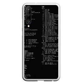 Чехол для Honor P30 с принтом ПРОГРАММИРОВАНИЕ 7 в Кировске, Силикон | Область печати: задняя сторона чехла, без боковых панелей | hugo weaving | pc | the matrix | код | компьютеры | матрица | матрица 4 | программист | программный код | цифры