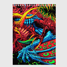 Скетчбук с принтом CS GO hyper beast skin в Кировске, 100% бумага
 | 48 листов, плотность листов — 100 г/м2, плотность картонной обложки — 250 г/м2. Листы скреплены сверху удобной пружинной спиралью | awp | counter strike | cs go | cs go global offensive | hyper beast | skin cs | team cs | команды cs | скины оружия | скоростной зверь | хайпер бист