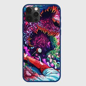 Чехол для iPhone 12 Pro с принтом CS GO hyper beast skin в Кировске, силикон | область печати: задняя сторона чехла, без боковых панелей | awp | counter strike | cs go | cs go global offensive | hyper beast | skin cs | team cs | команды cs | скины оружия | скоростной зверь | хайпер бист