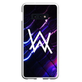 Чехол для Samsung S10E с принтом ALAN WALKER в Кировске, Силикон | Область печати: задняя сторона чехла, без боковых панелей | alan walker | aw | electro | electro music | music | алан уокер | музыка | музыкант | электро | электронная музыка