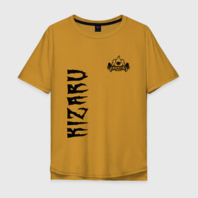 Мужская футболка хлопок Oversize с принтом KIZARU HAUNTED F. в Кировске, 100% хлопок | свободный крой, круглый ворот, “спинка” длиннее передней части | family | haunted | karmageddon | karmagedon | kizaru | кармагеддон | кармагедон | кизару | фэмили | хаунтед