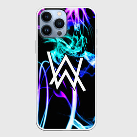 Чехол для iPhone 13 Pro Max с принтом ALAN WALKER в Кировске,  |  | Тематика изображения на принте: alan walker | aw | electro | electro music | music | алан уокер | музыка | музыкант | электро | электронная музыка