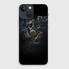 Чехол для iPhone 13 mini с принтом S.T.A.L.K.E.R.:CALL OF PRIPYAT в Кировске,  |  | Тематика изображения на принте: call of pripyat | stalker | аномалия | аэс | знак | зов припяти | колесо обозрения | креосан | припять | радиация | советский | союз | сталкер | чернобыль