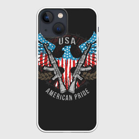 Чехол для iPhone 13 mini с принтом Army Forces в Кировске,  |  | eagle | states | united | usa | армейские | армия | камуфляж | орел | служба | снайпер | соединенных | солдат | сша | форма | штатов