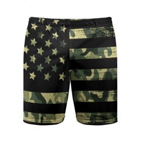 Мужские шорты 3D спортивные с принтом American Flag Camo в Кировске,  |  | eagle | states | united | usa | армейские | армия | камуфляж | орел | служба | снайпер | соединенных | солдат | сша | форма | штатов