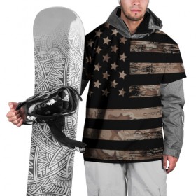 Накидка на куртку 3D с принтом American Flag Camo в Кировске, 100% полиэстер |  | Тематика изображения на принте: eagle | states | united | usa | армейские | армия | камуфляж | орел | служба | снайпер | соединенных | солдат | сша | форма | штатов
