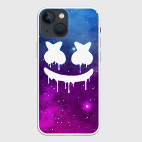 Чехол для iPhone 13 mini с принтом MARSHMELLO MELT SPACE в Кировске,  |  | Тематика изображения на принте: america | dj | marshmello | usa | америка | маршмелло