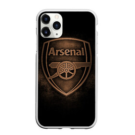 Чехол для iPhone 11 Pro матовый с принтом Arsenal в Кировске, Силикон |  | arsenal | arsenal fc | the gunners | английский клуб | арсенал | лондон | лондонский арсенал | премьер лига | футбол | футболист | футбольный клуб